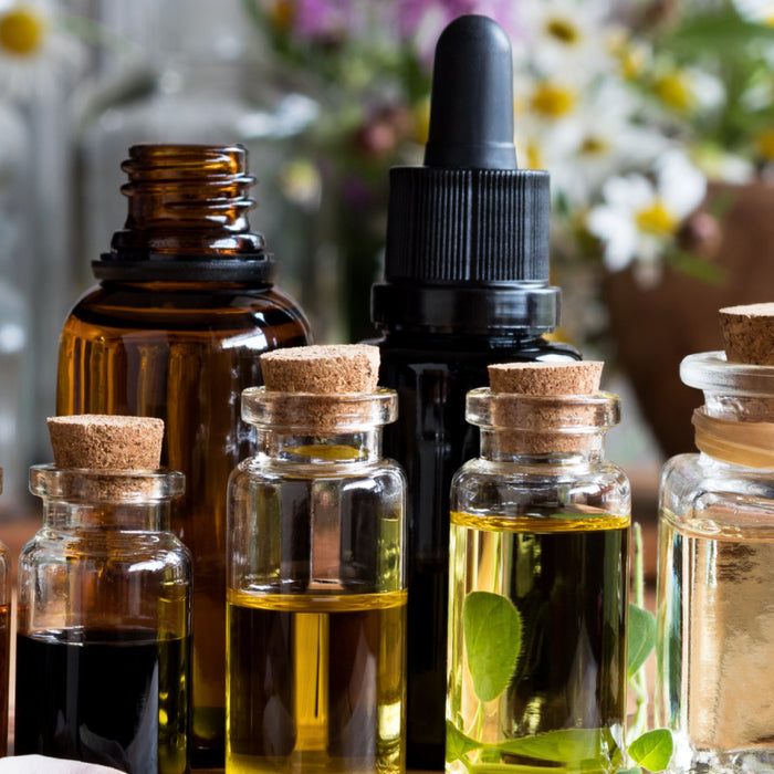 fragrance oil with flowers