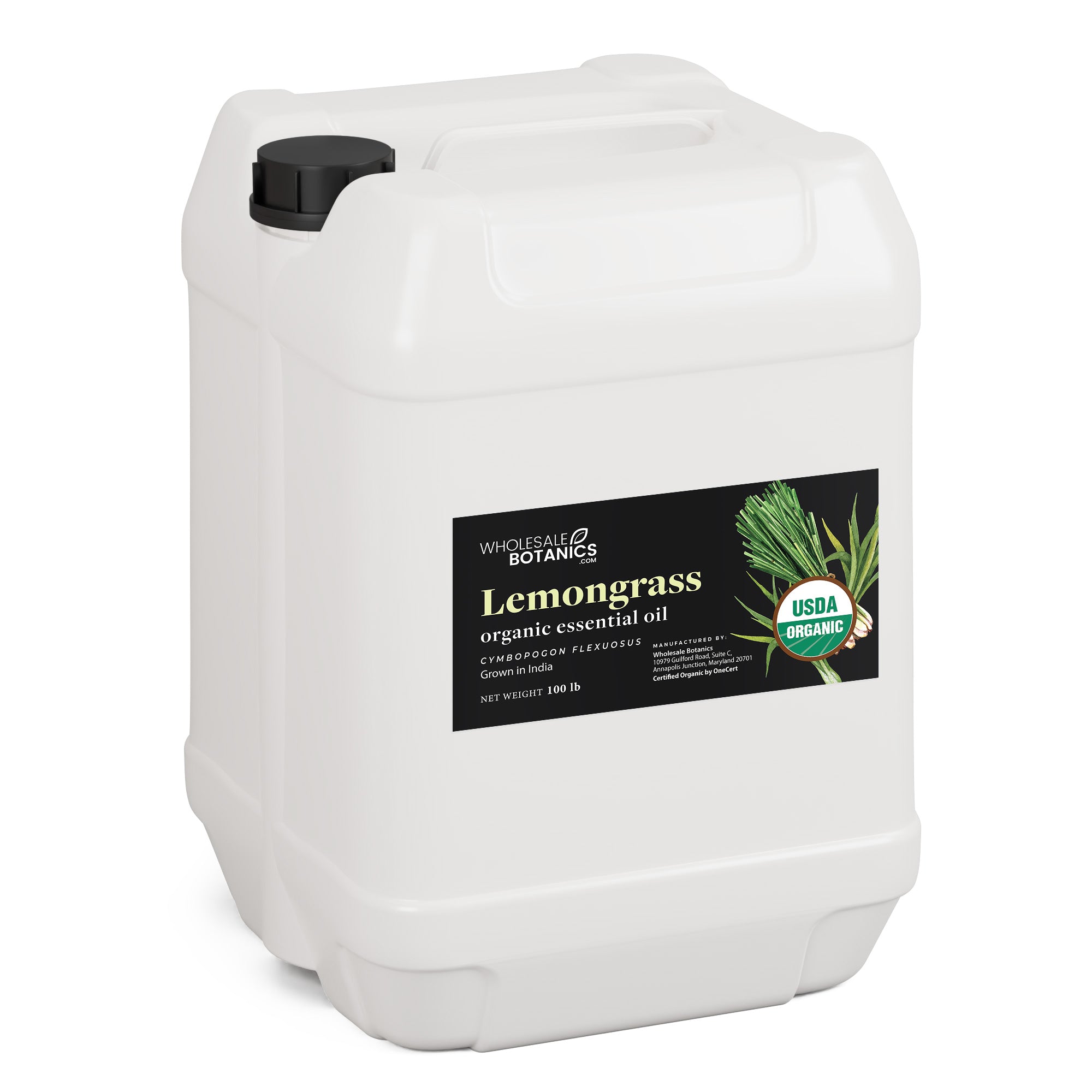 Organic Lemongrass Essential Oil