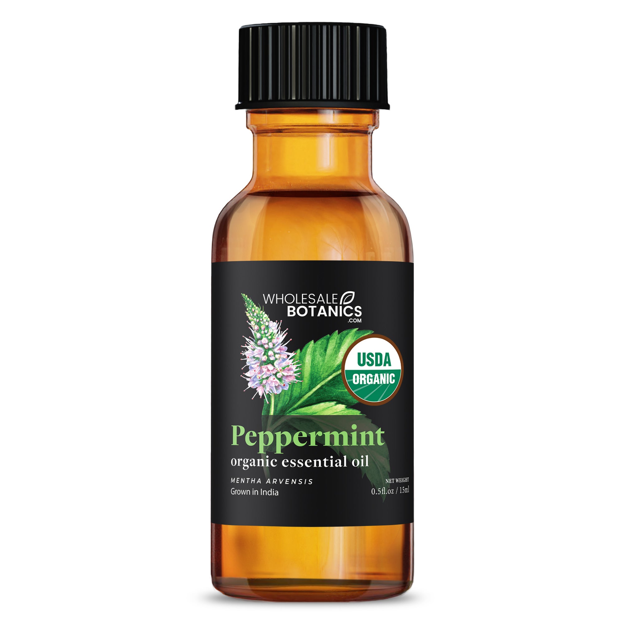 Organic Peppermint Essential Oil (Mentha Arvensis)
