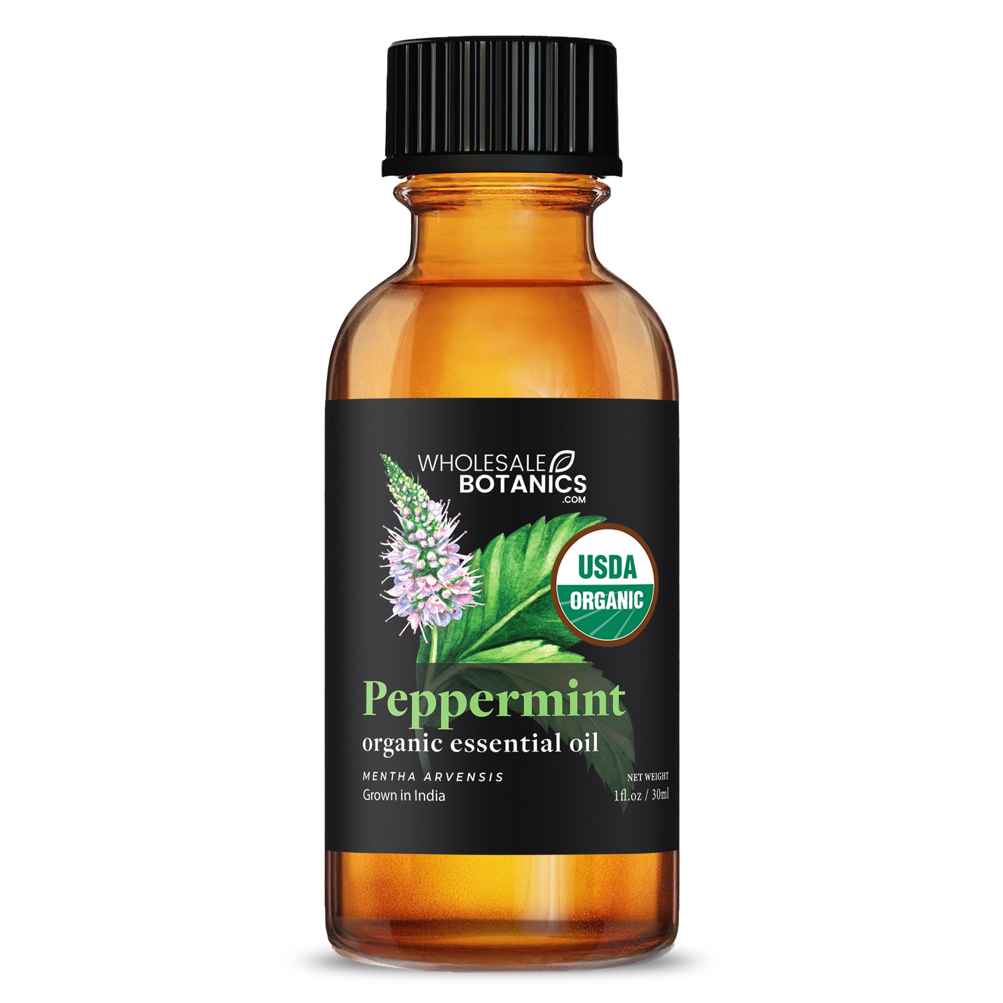 Organic Peppermint Essential Oil (Mentha Arvensis)