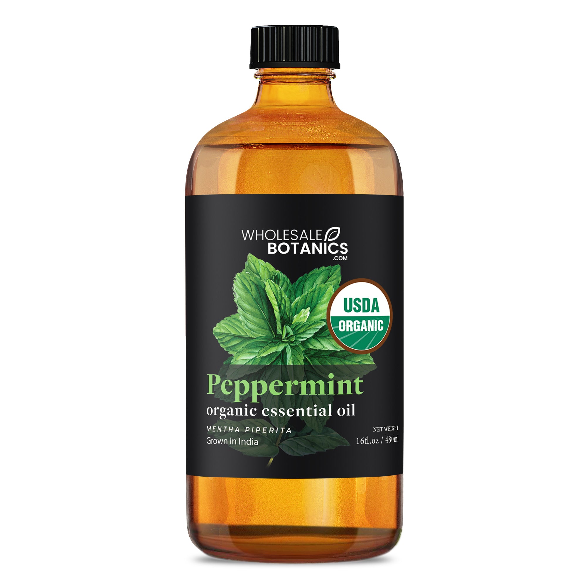 Organic Peppermint Essential Oil (Mentha Piperita)