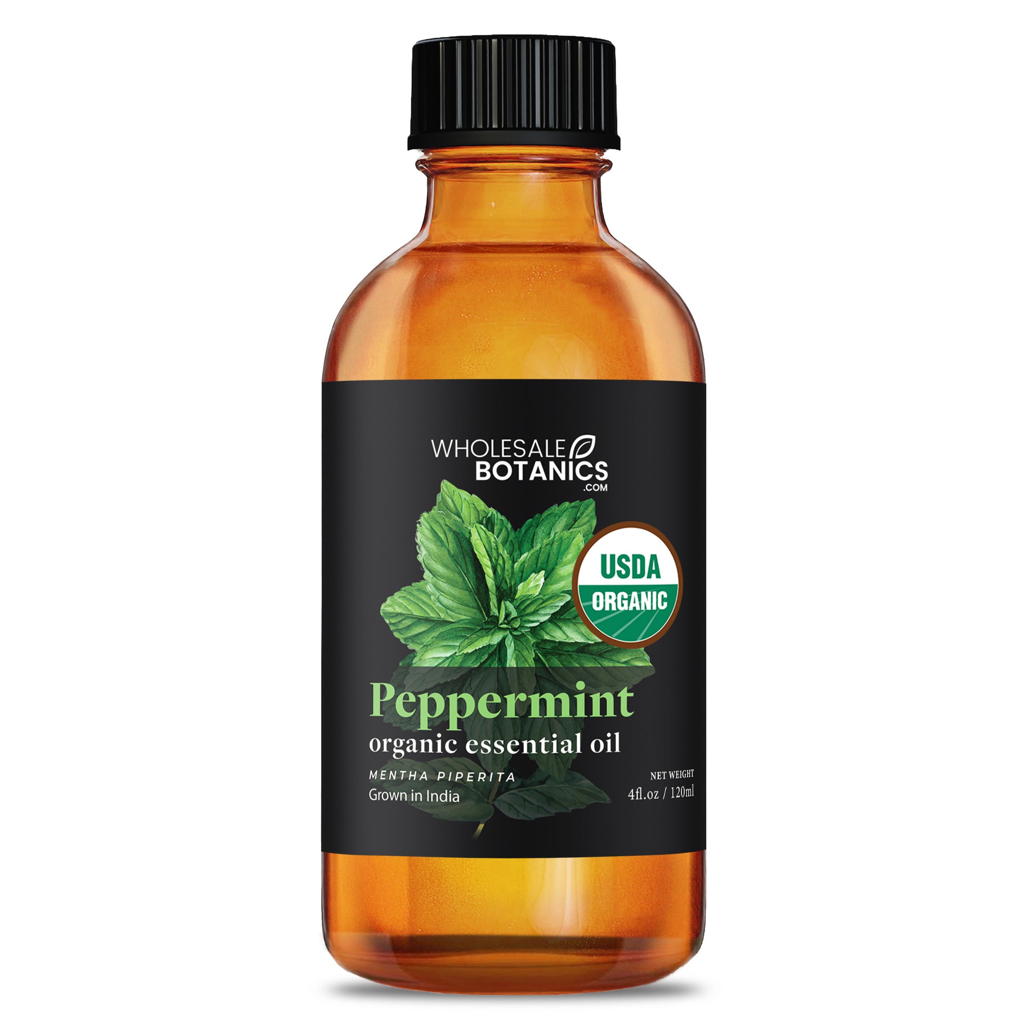 Organic Peppermint Essential Oil (Mentha Piperita)