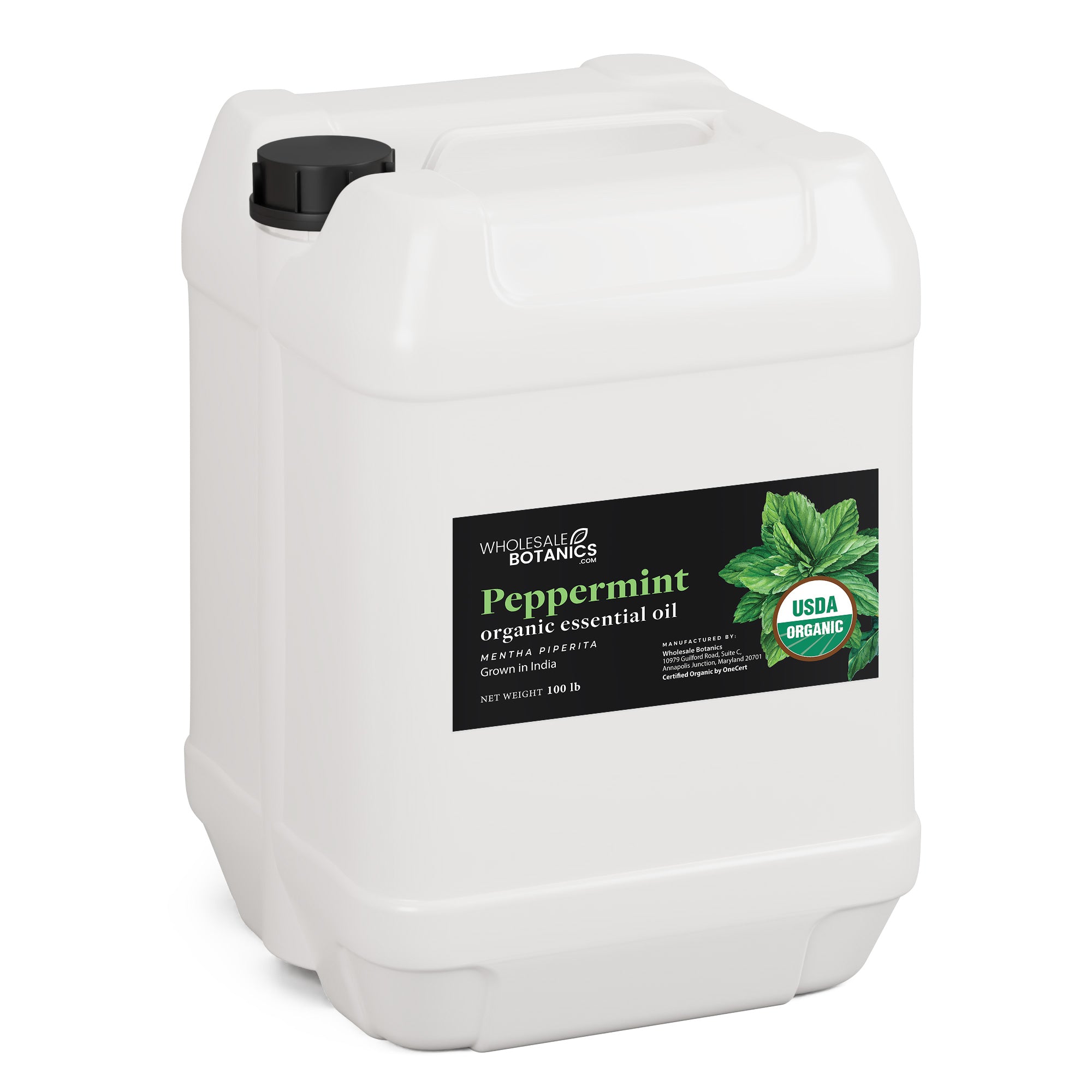 Organic Peppermint Essential Oil (Mentha Piperita)