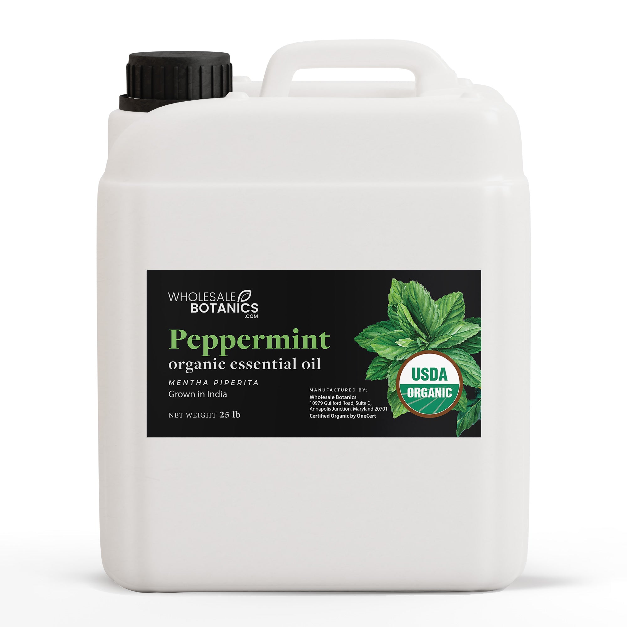 Organic Peppermint Essential Oil (Mentha Piperita)