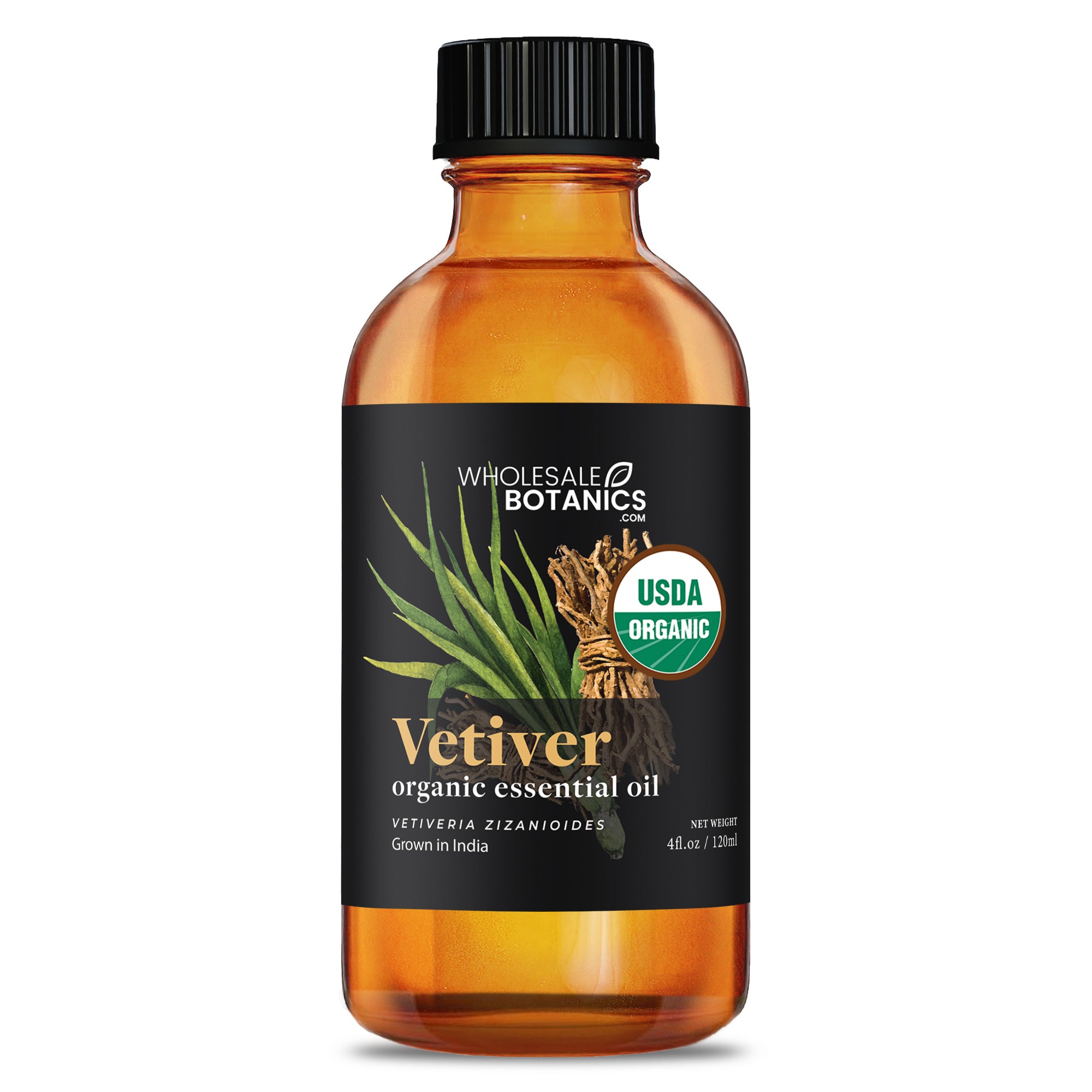 Organic Vetiver Essential Oil