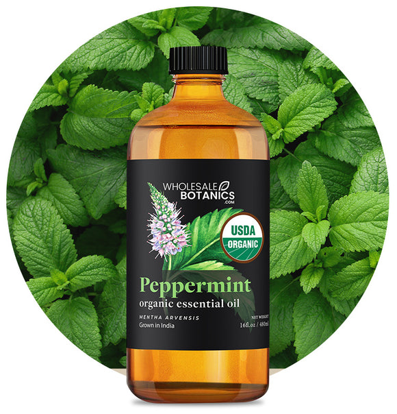 Organic Peppermint Essential Oil (Mentha Arvensis)