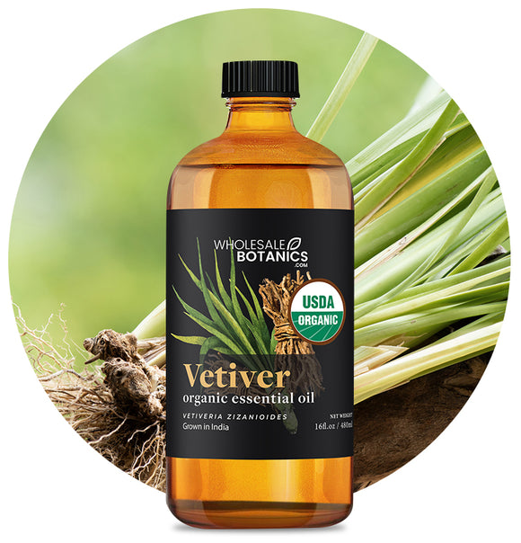 Organic Vetiver Essential Oil