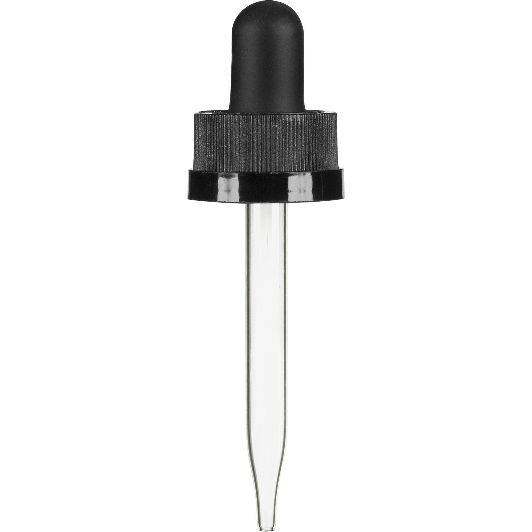 Boston Round Bottle Dropper Caps - 1 oz bottles
