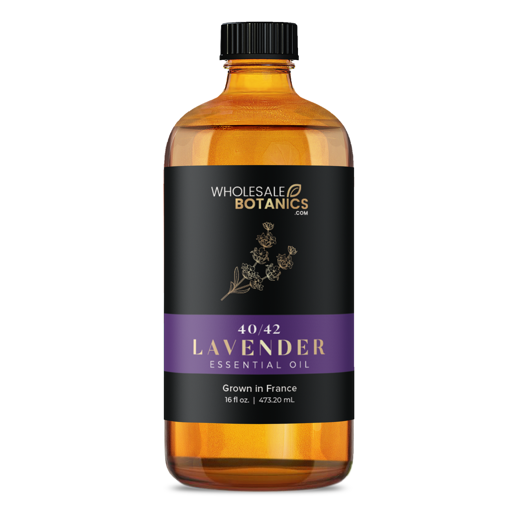 Botanical Lavender Essential Oil - 40/42 Lavender - 16 oz
