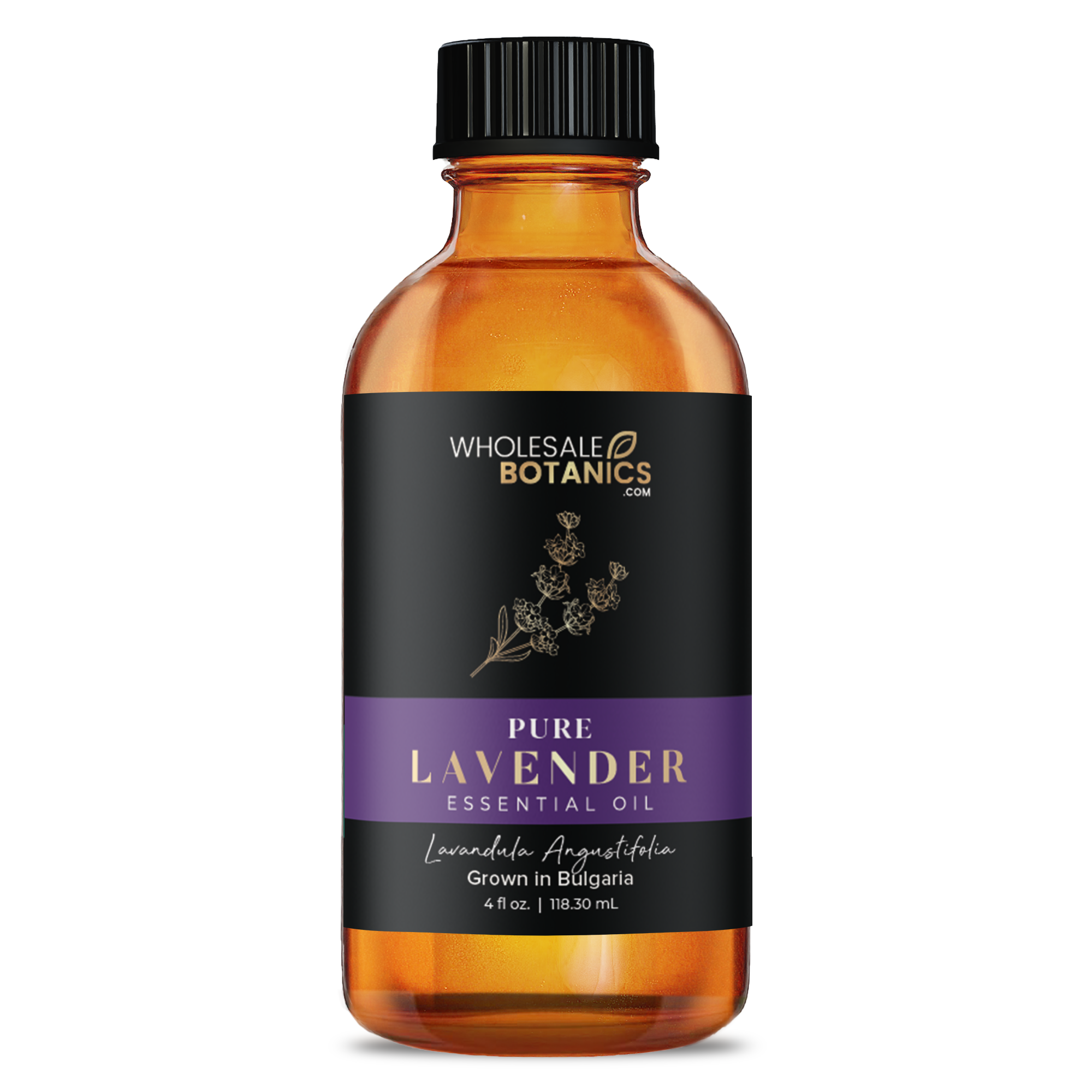 Purity Lavender Essential Oil - Lavandula Angustifolia - Bulgaria - 4 oz