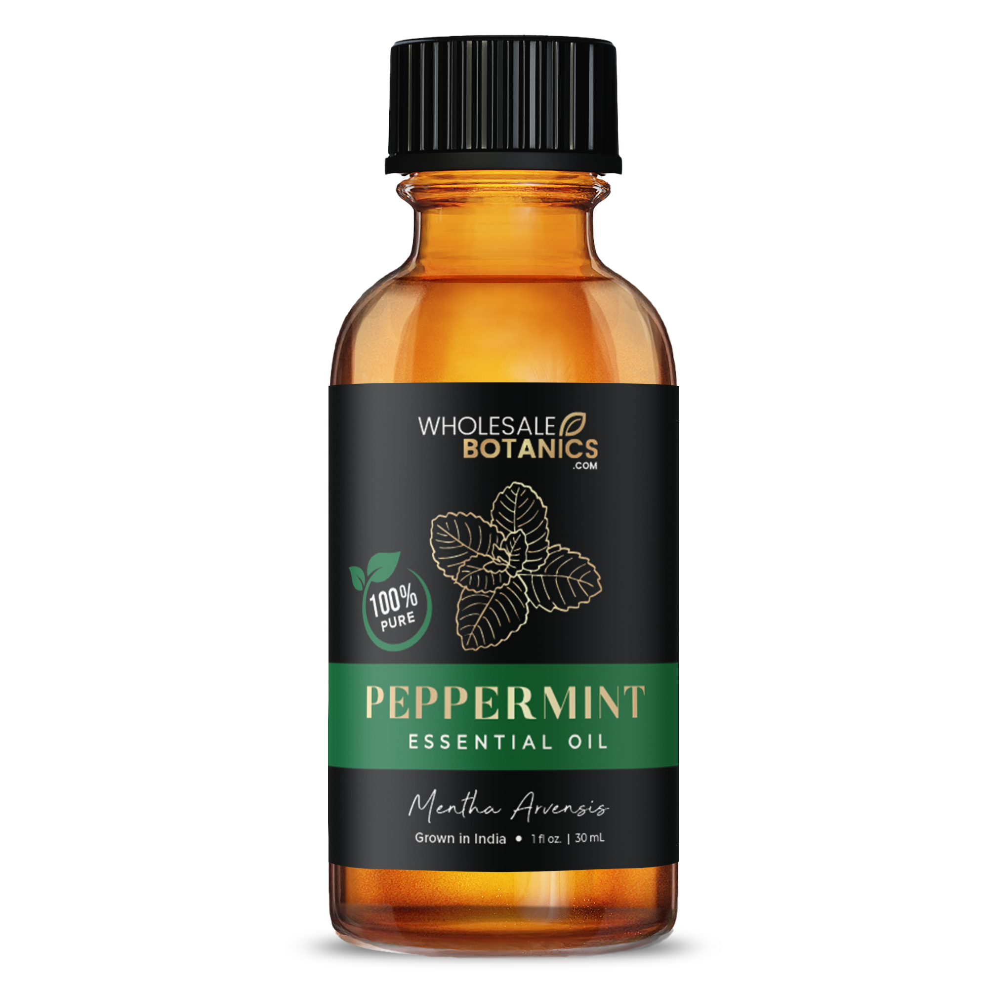 Purity Peppermint Essential Oil - Pure Mentha Arvensis - 1 oz