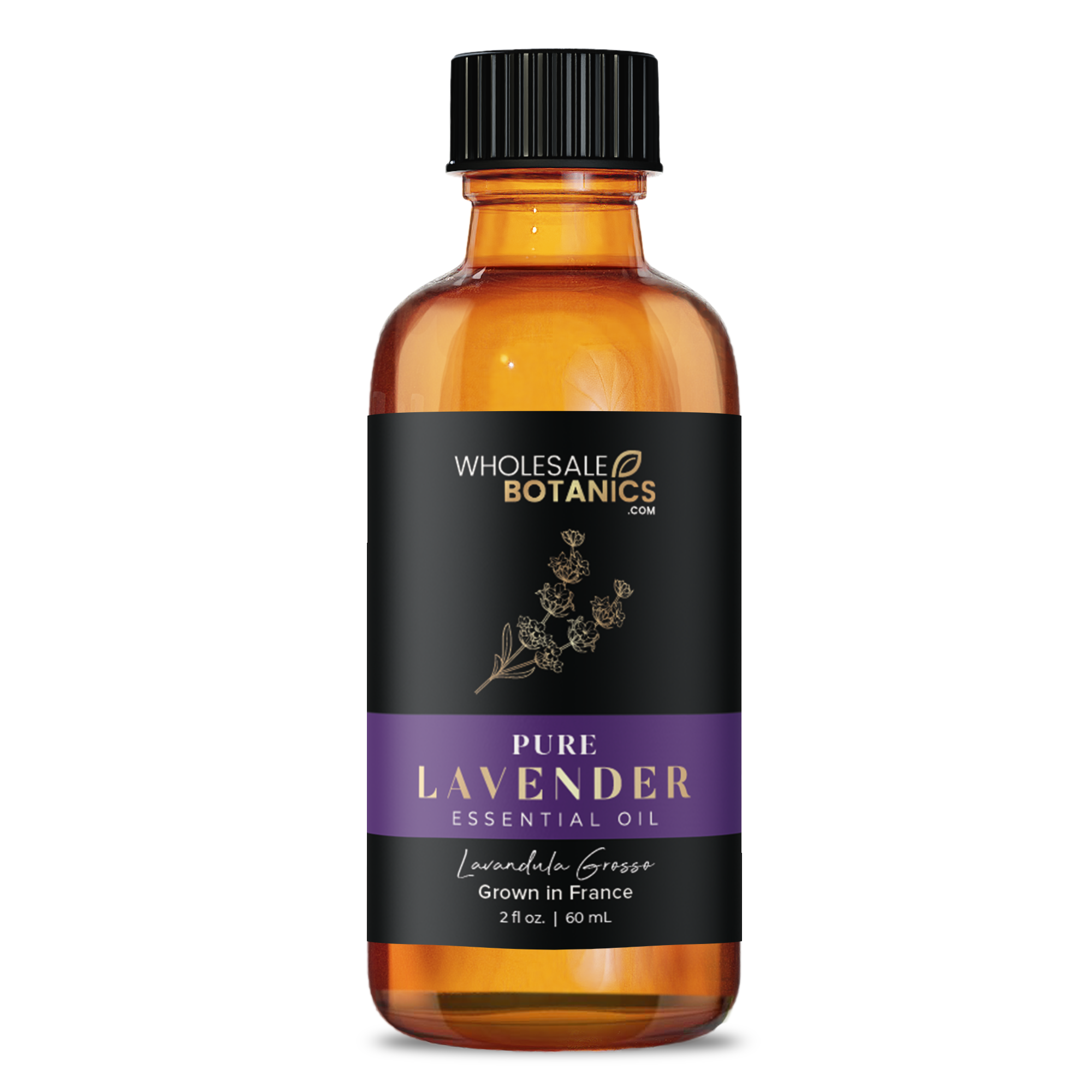 Purity Lavender Essential Oil - Lavandin Grosso - France - 2 oz