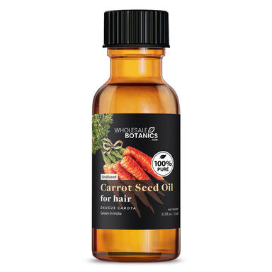 Carrot Seed Oil for Hair - Mix With Carrier Oil