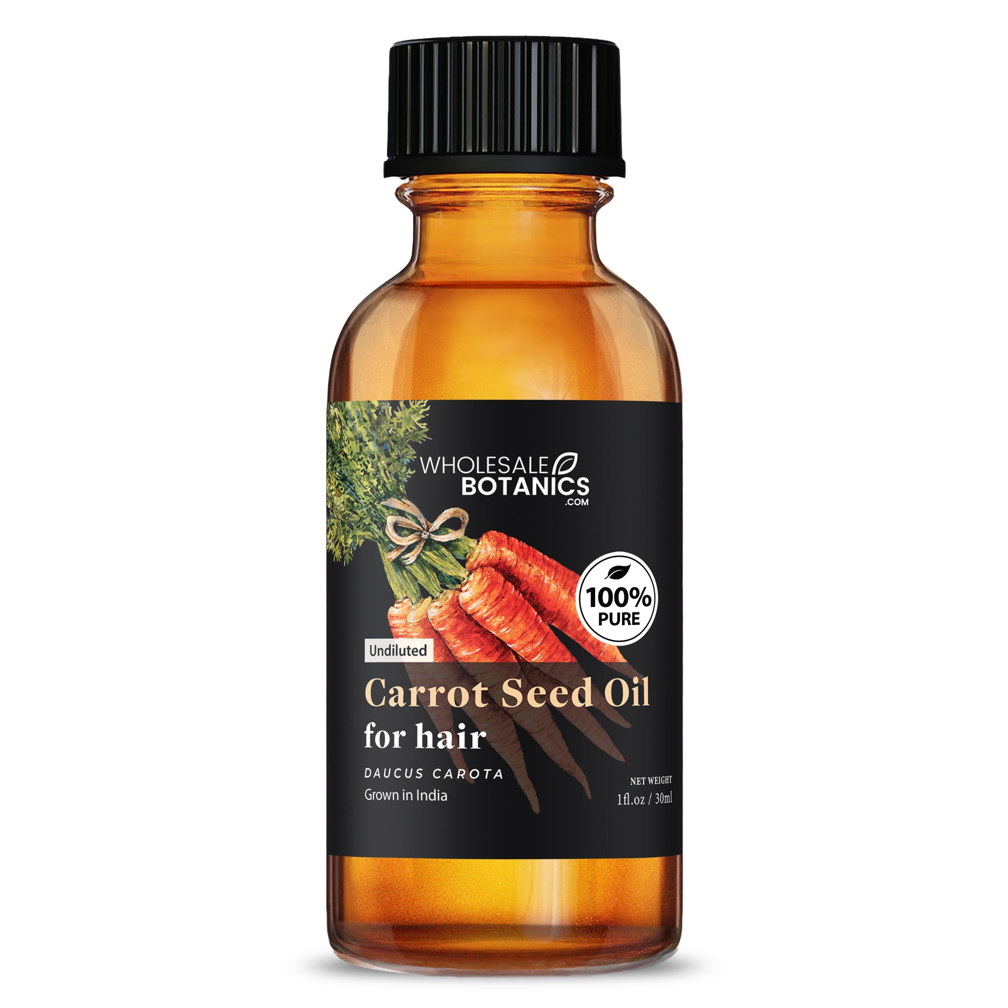 Carrot Seed Oil for Hair - Mix With Carrier Oil