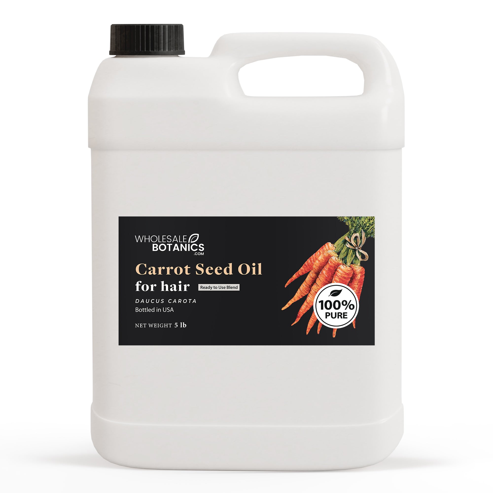 Carrot Seed Oil for Hair - Ready to Use Blend