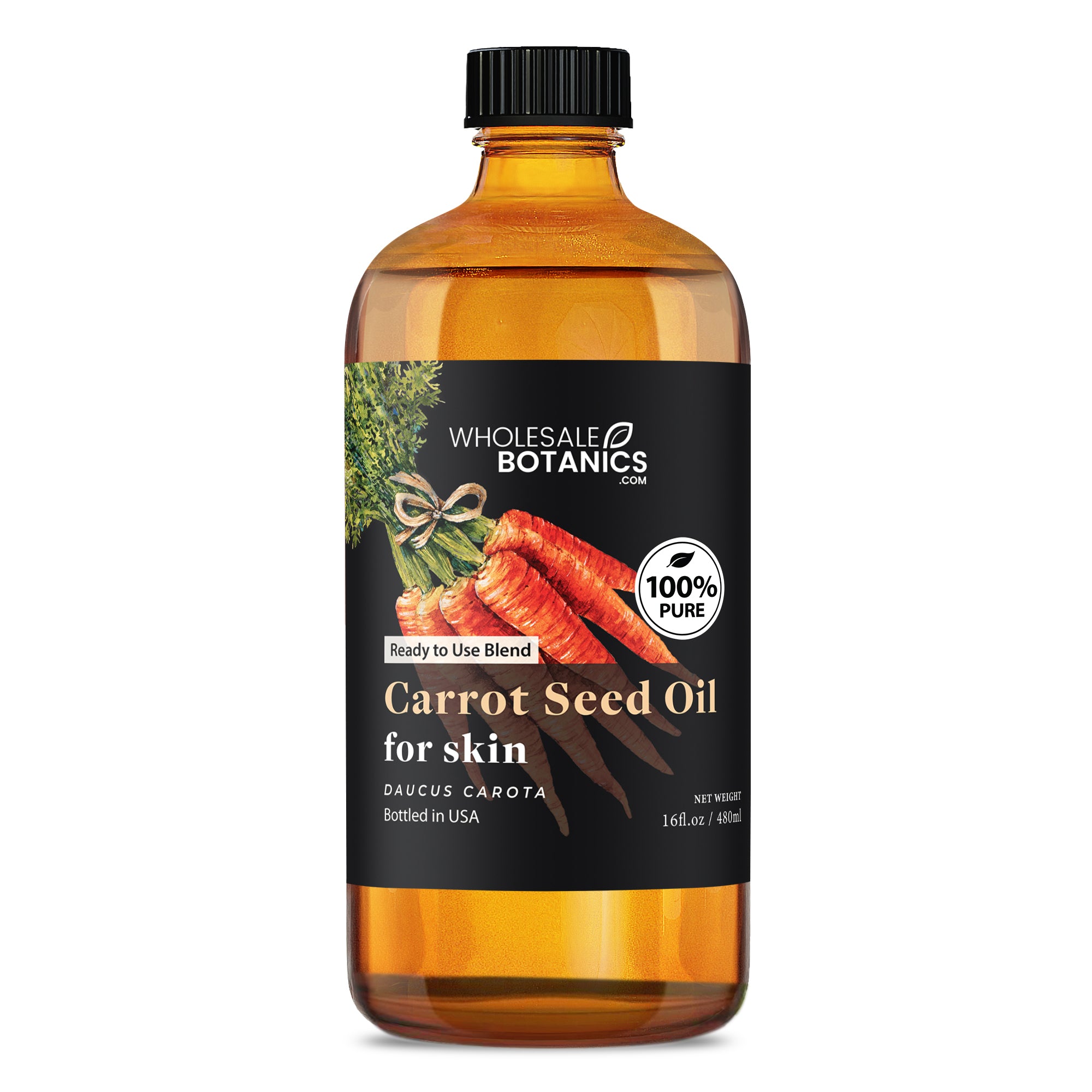 Carrot Seed Oil for Skin - Ready to Use Blend