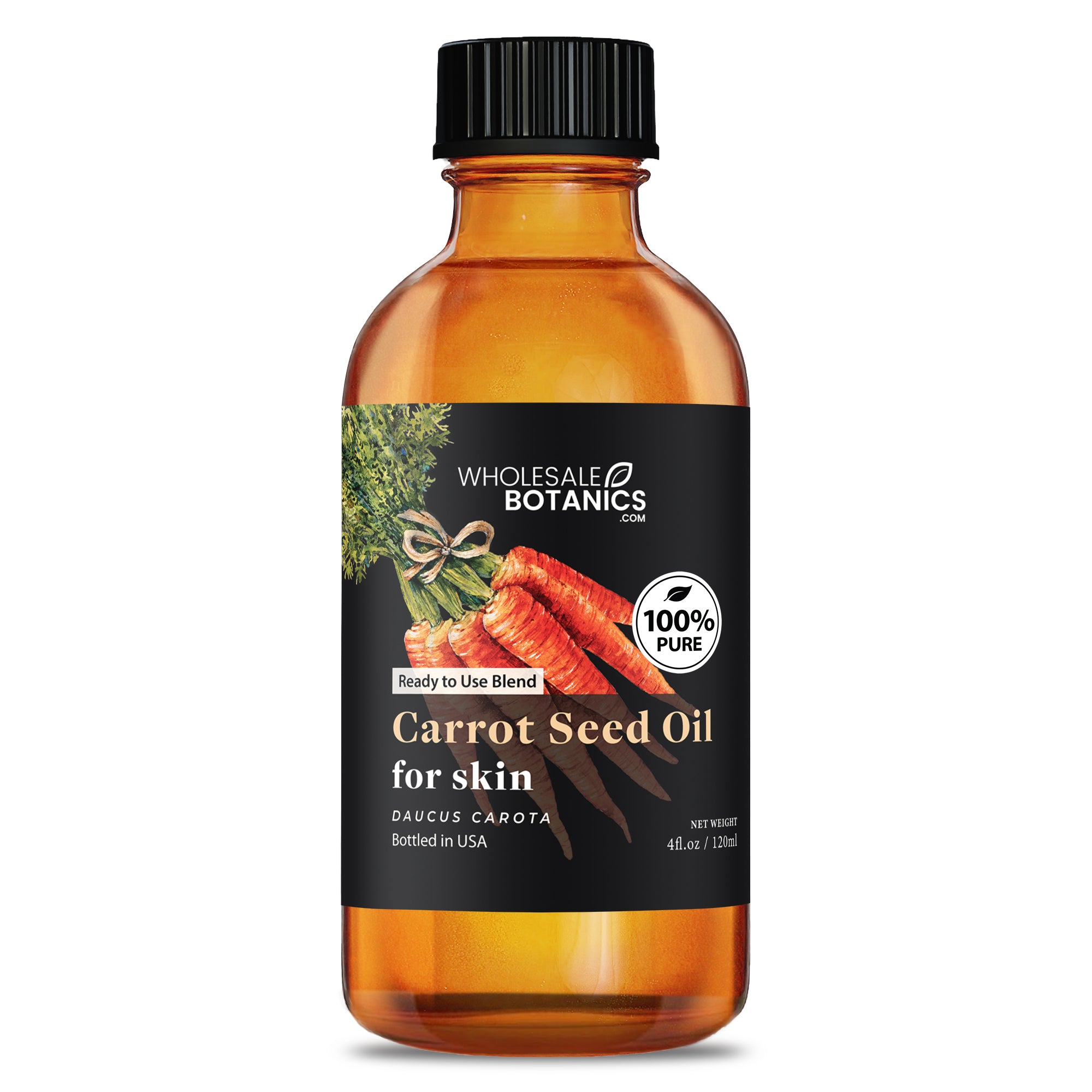 Carrot Seed Oil for Skin - Ready to Use Blend