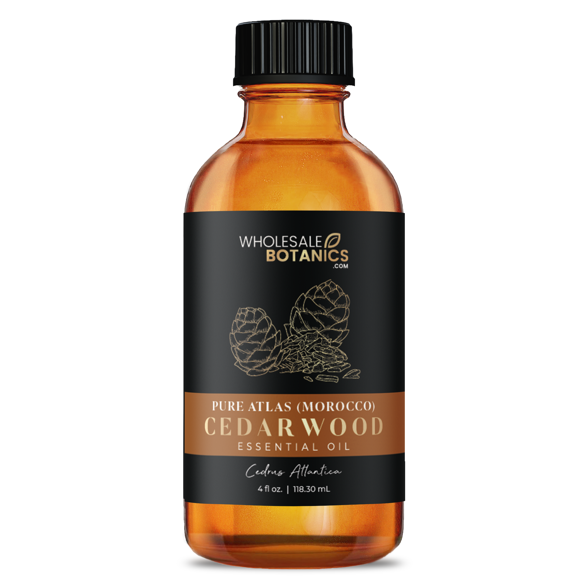 Cedarwood Essential Oil - Purity Atlas Cedarwood (Morocco) - 4 oz