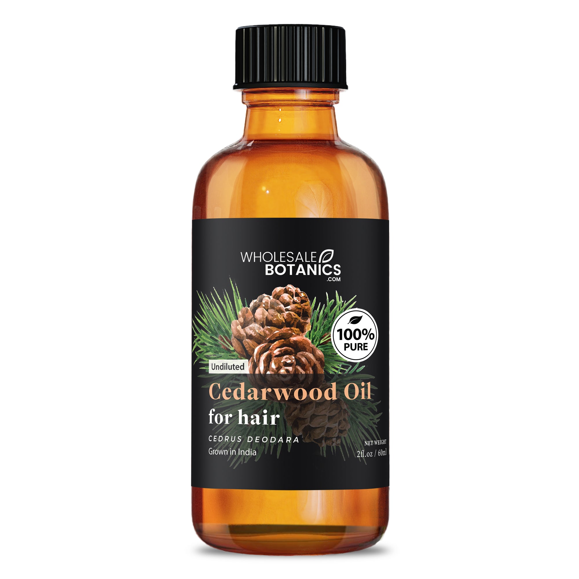 Cedarwood Oil For Hair - Mix With Carrier Oil