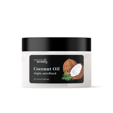 Coconut Oil - Virgin Unrefined - 0.5 oz