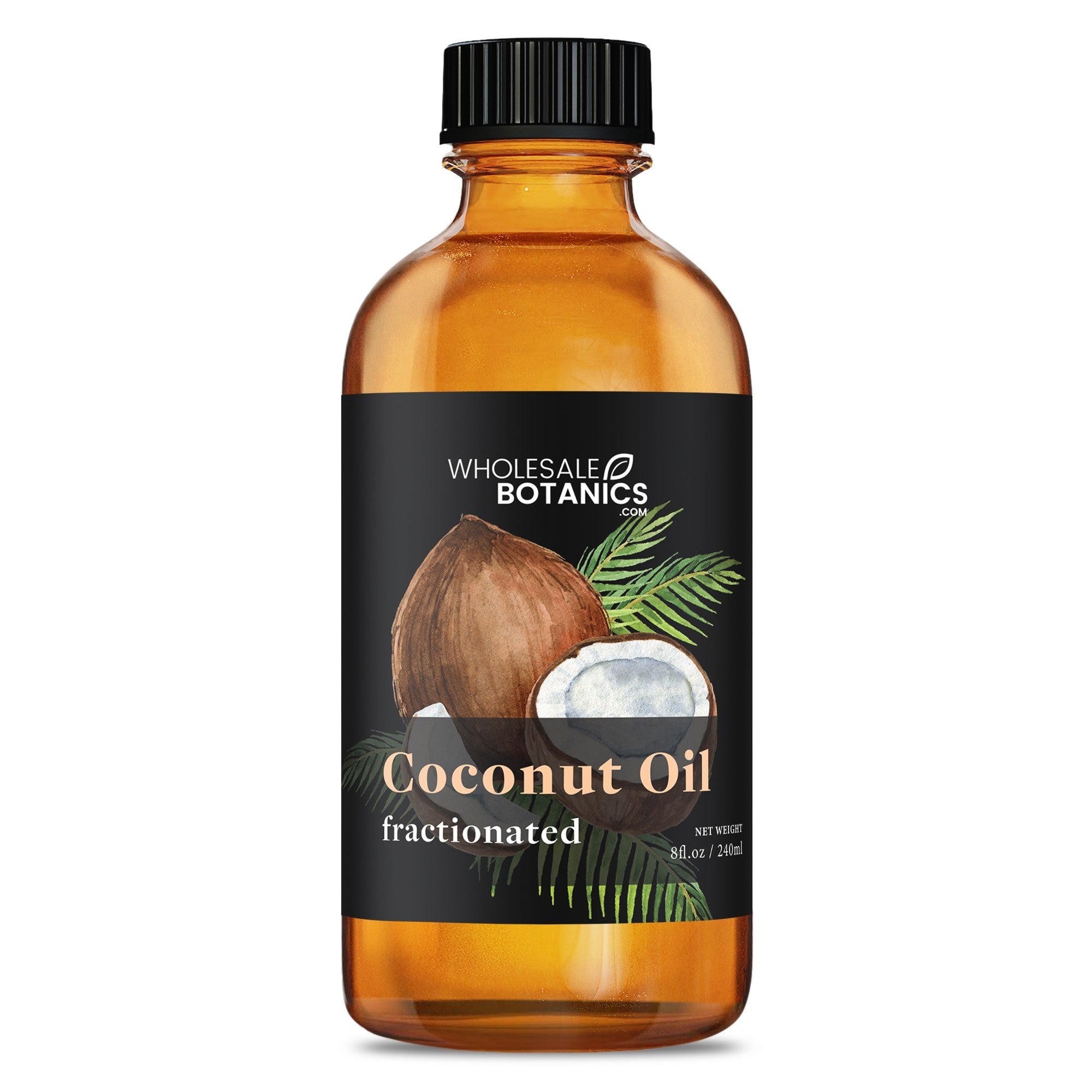 Coconut Oil - Fractionated - 8 oz