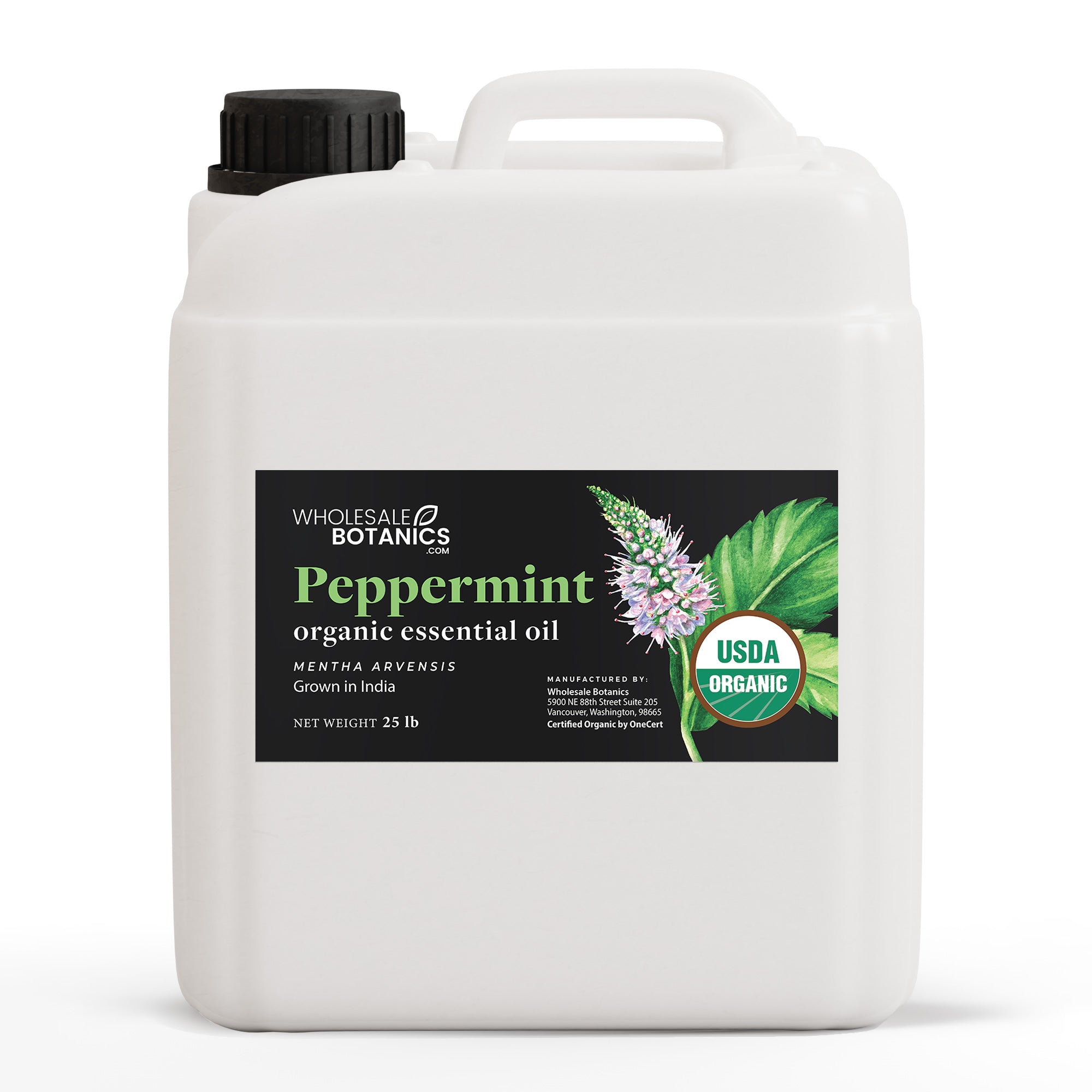 Organic Peppermint Essential Oil (Mentha Arvensis)