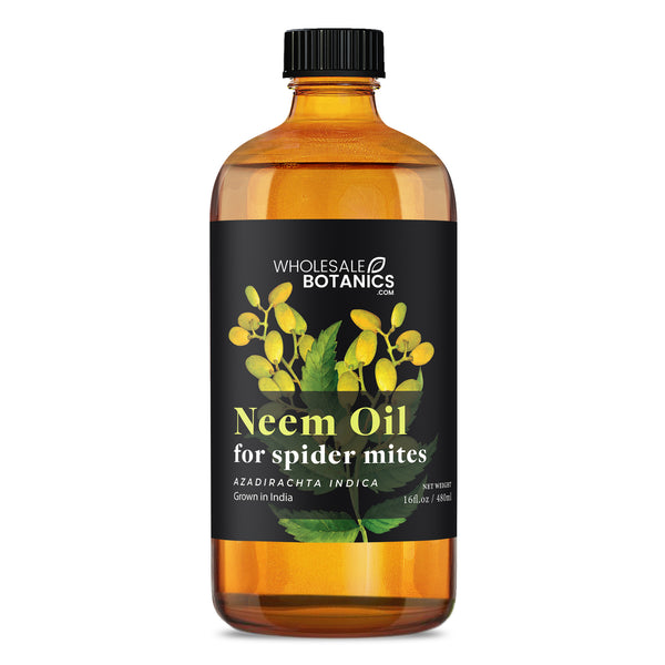 Buy Neem Oil for Spider Mites Online — Wholesale Botanics