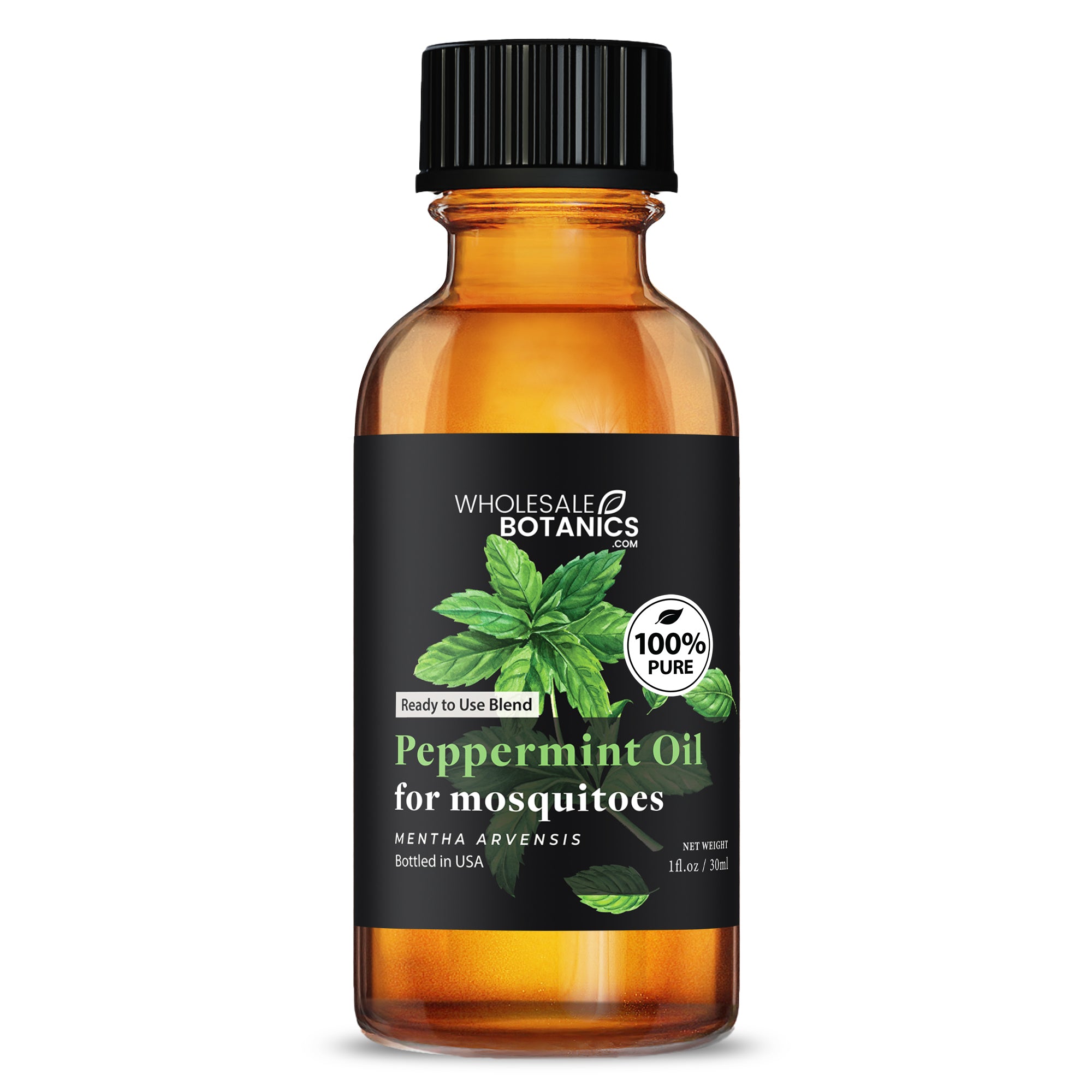 Peppermint Oil for Mosquitoes - Ready to Use Blend