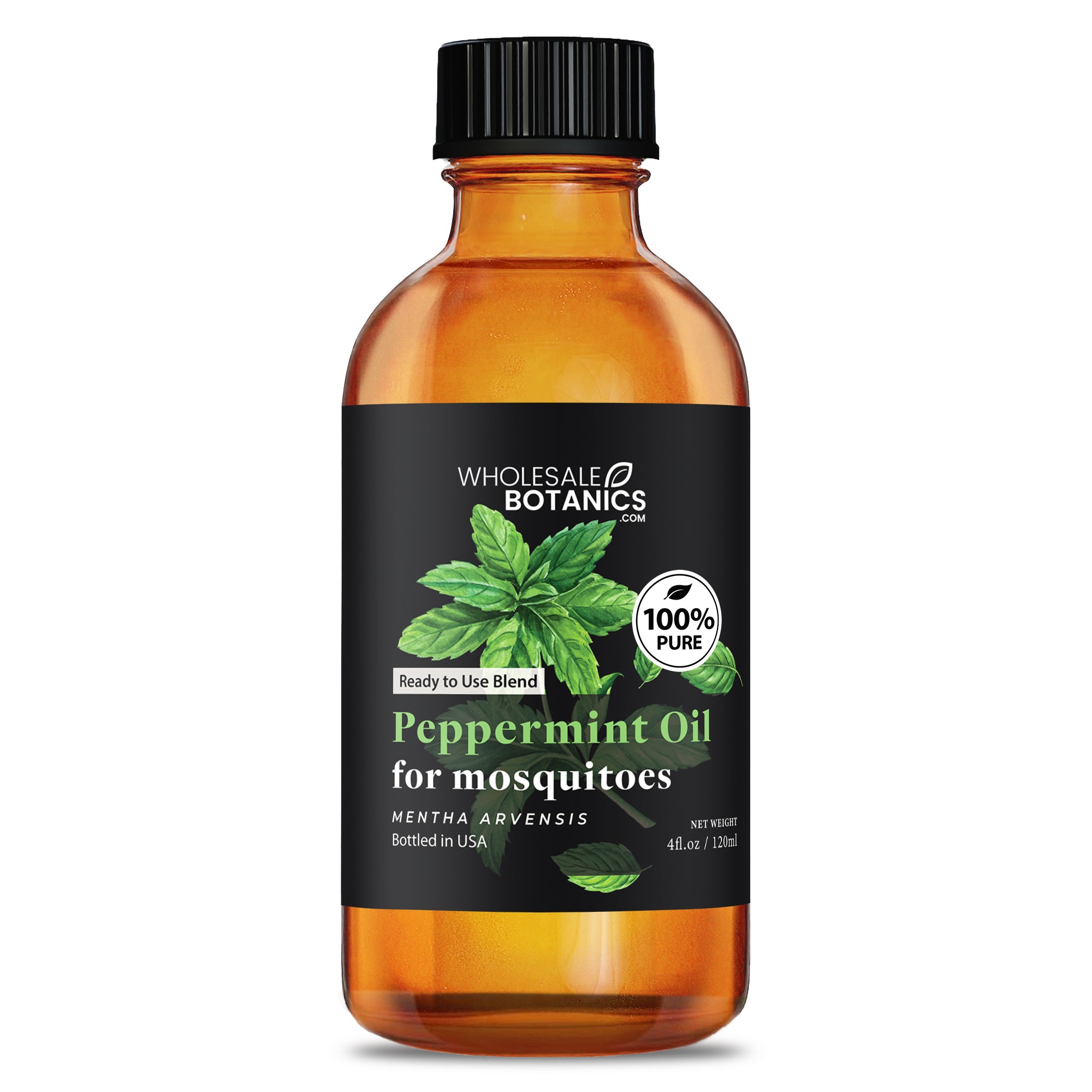 Peppermint Oil for Mosquitoes - Ready to Use Blend