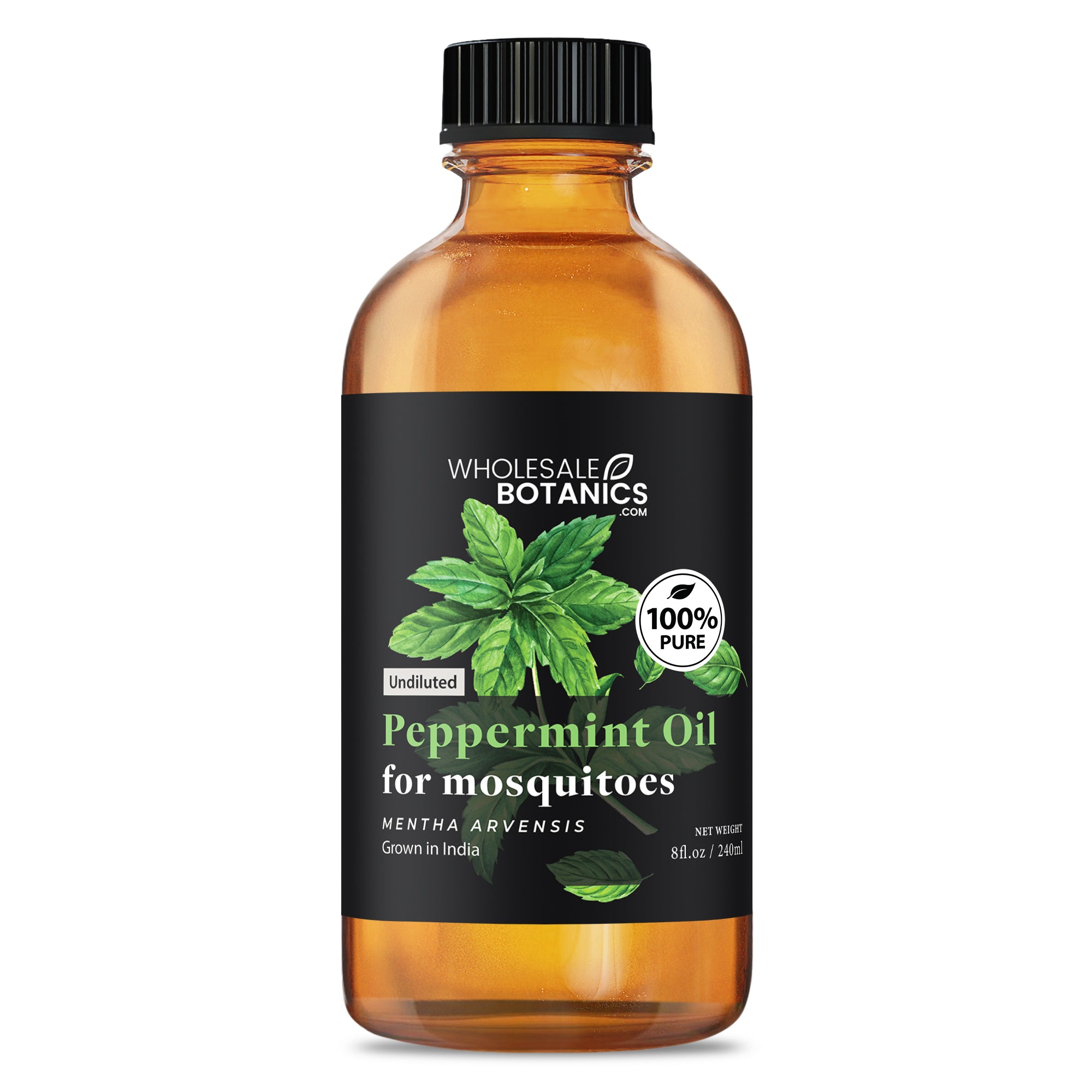 Peppermint Oil for Mosquitoes - Mix With Carrier Oil