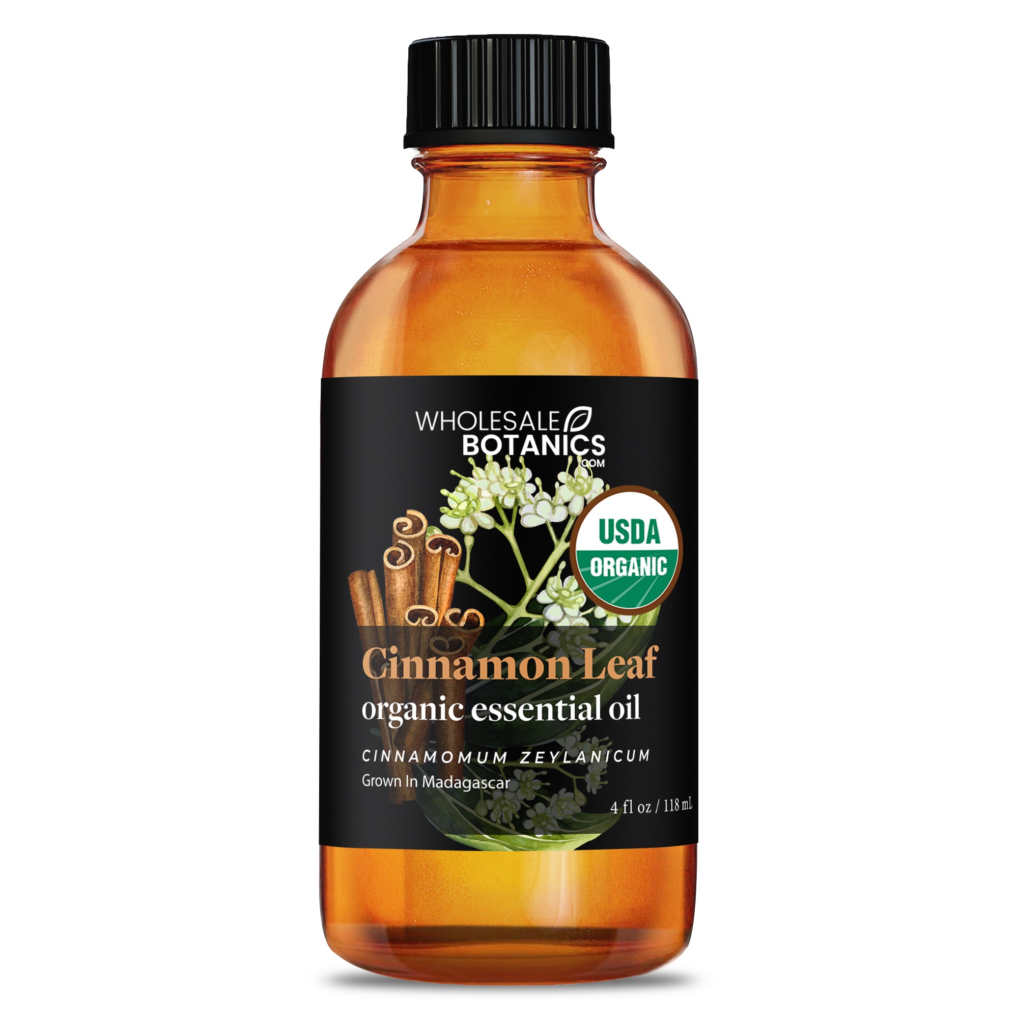 Organic Cinnamon Leaf Essential Oil