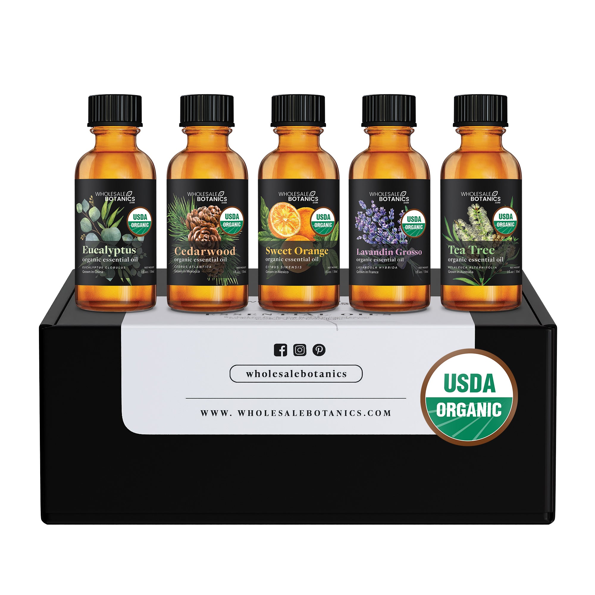 Organic Essential Oils Bundle