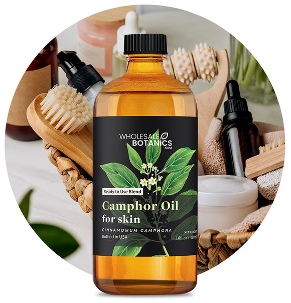 Camphor Oil for Skin (Ready to Use Blend)
