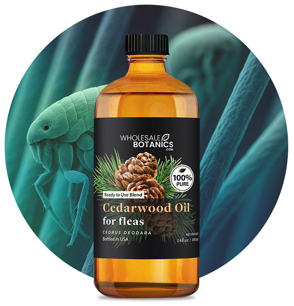 Cedarwood Oil for Fleas (Ready to Use Blend)