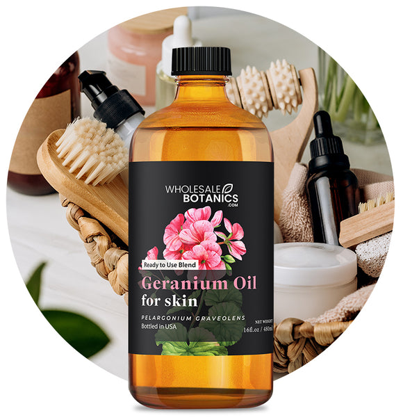 Geranium Oil for Skin (Ready to Use Blend)