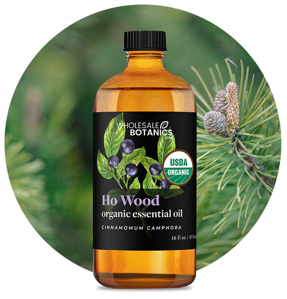 Organic Ho Wood Essential Oil