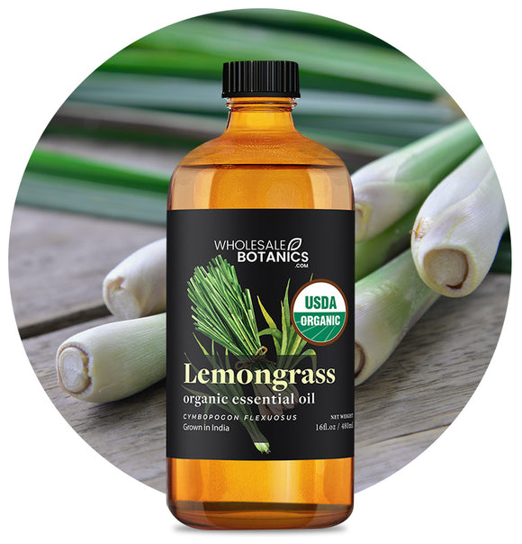 Organic Lemongrass Essential Oil