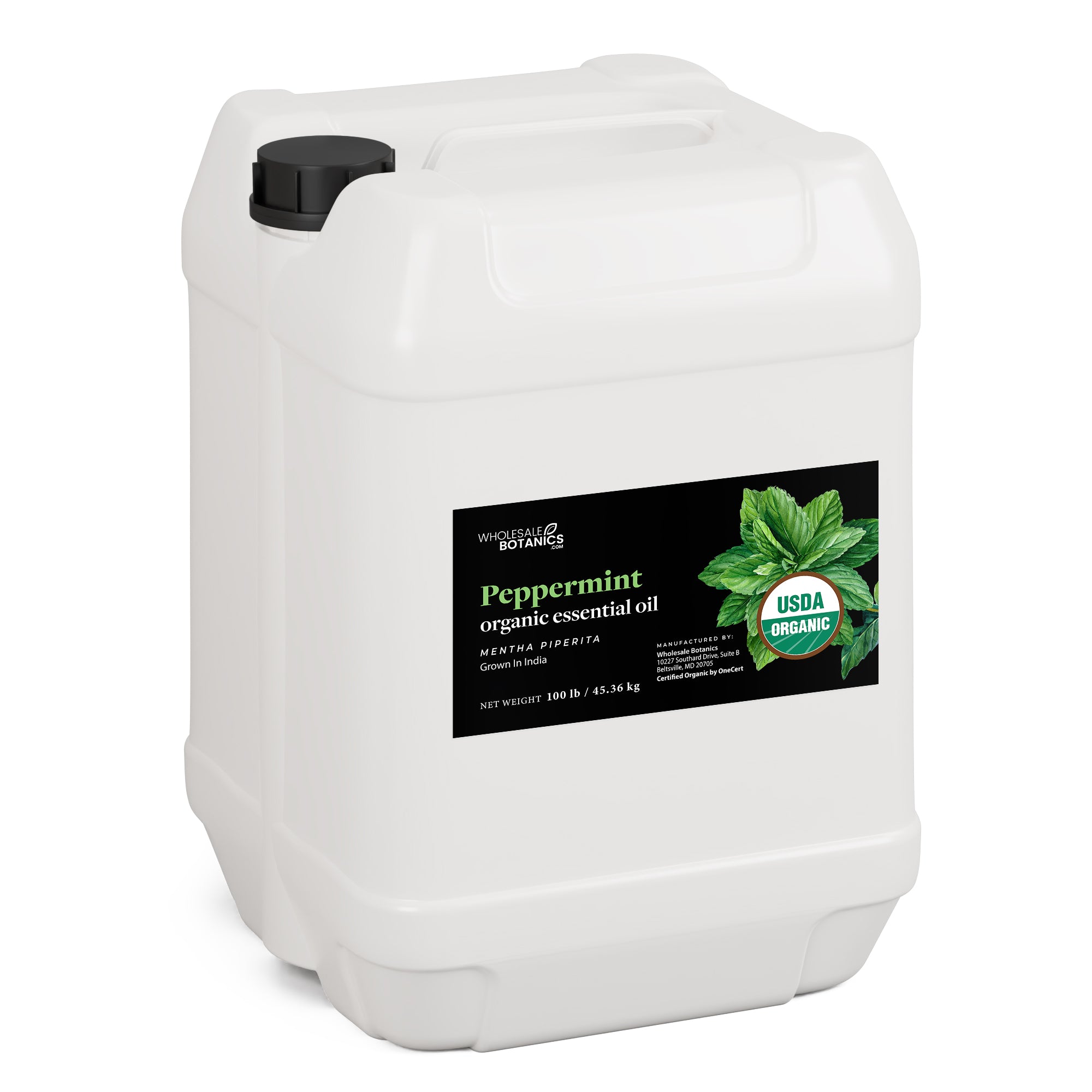 Organic Peppermint Essential Oil (Mentha Piperita)