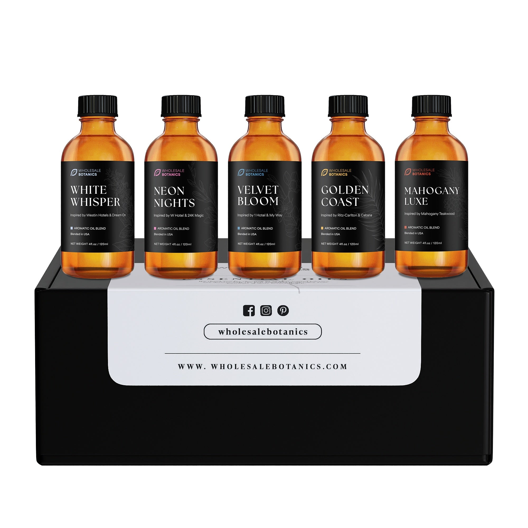 Hotel-Inspired Fragrance Oils by Wholesale Botanics + Waterless Diffuser