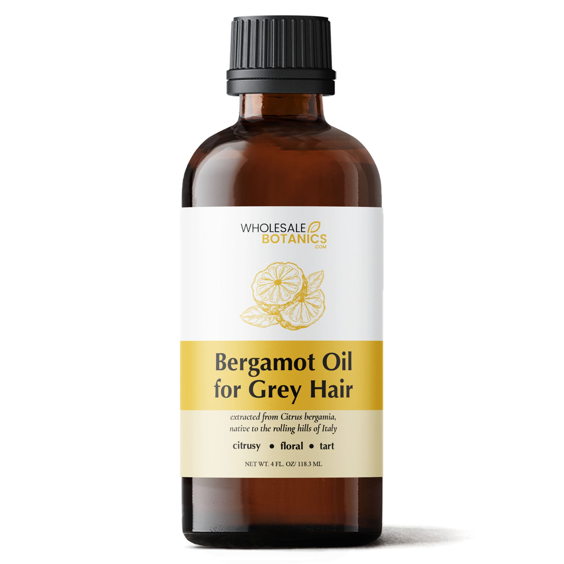 Bergamot Oil for Grey Hair