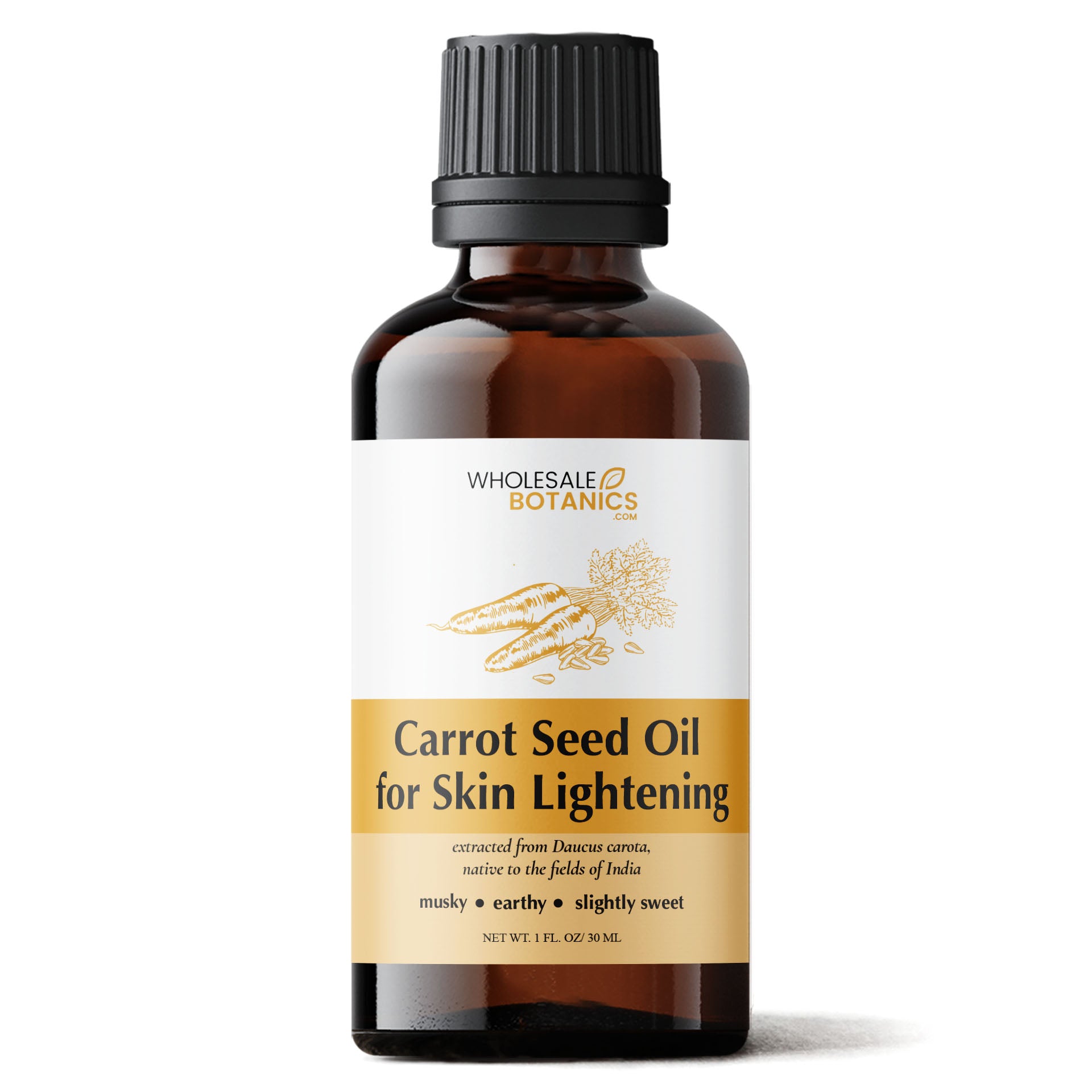 Carrot Seed Oil for Skin Lightening