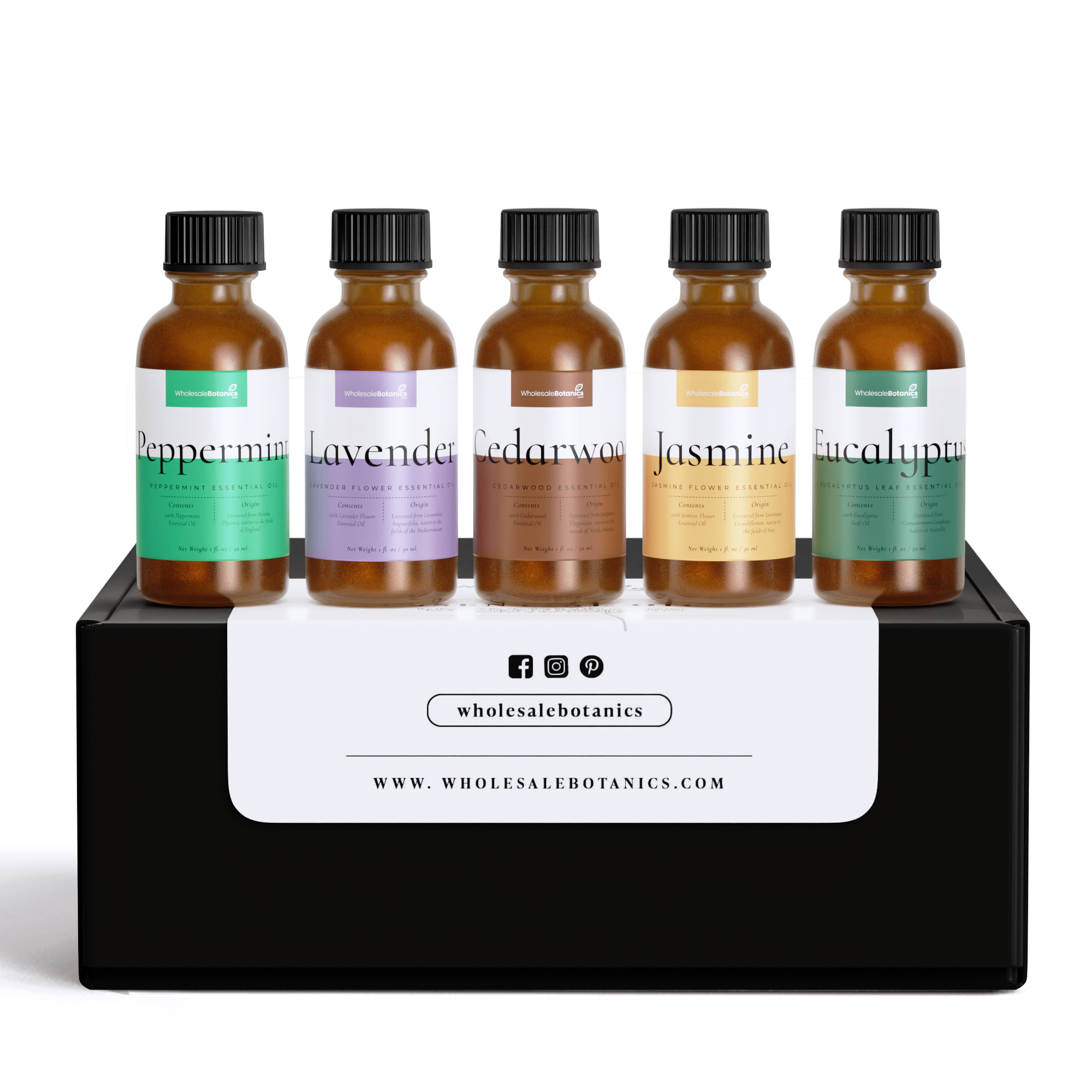 Essential Oils for Diffusers Bundle